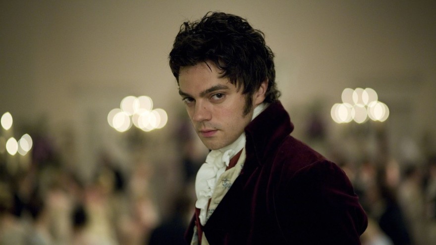 Still from Sense and Sensibility (2008): close up of Dominic Cooper as Willoughby