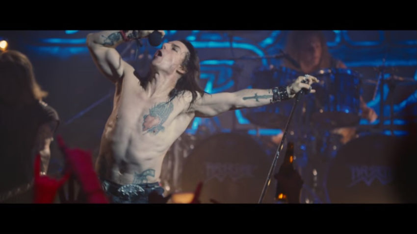 Tom Cruise as Stacee Jaxx in Rock of Ages